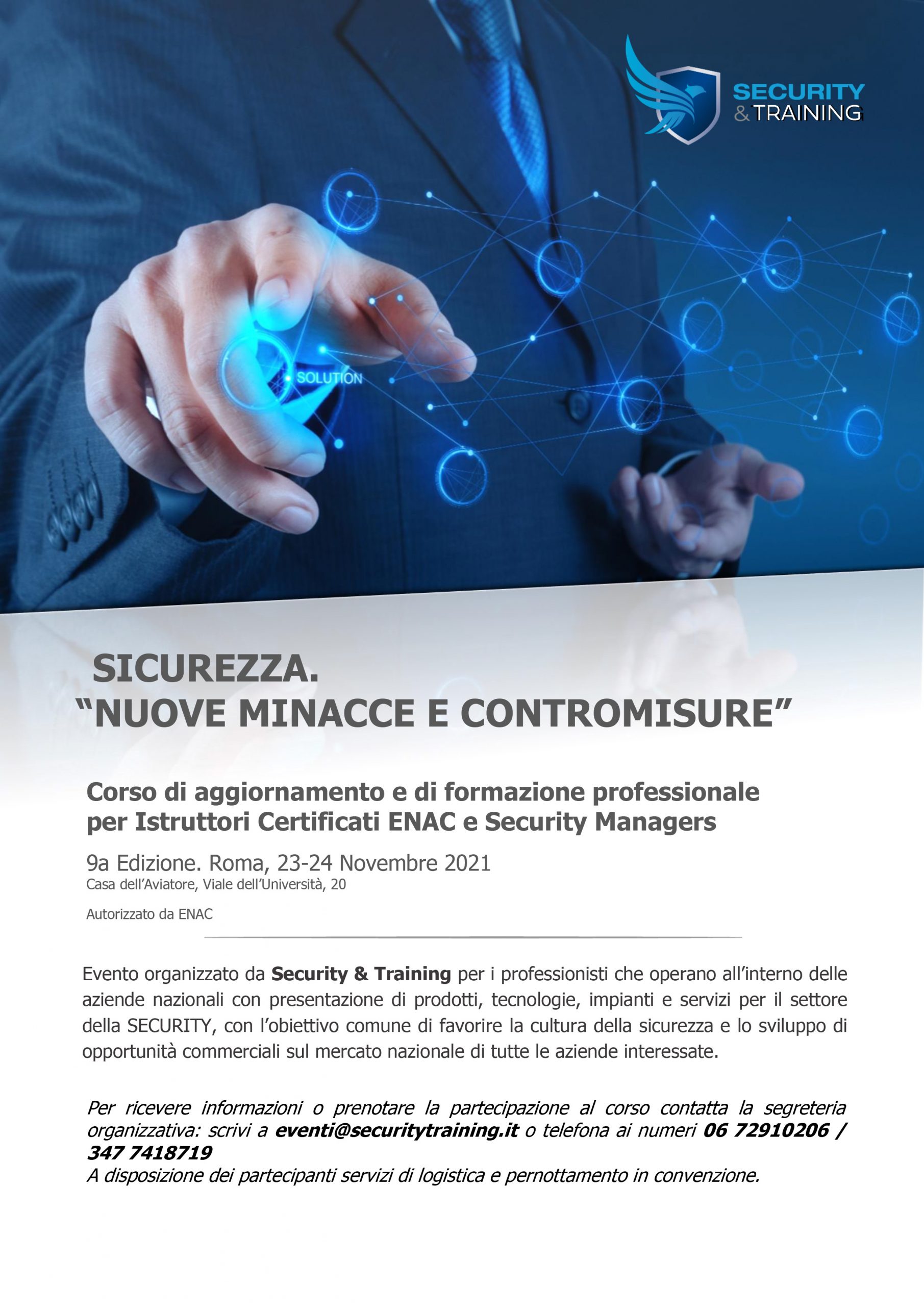 Sicurezza Nuove Minacce E Contromisure - Security And Training